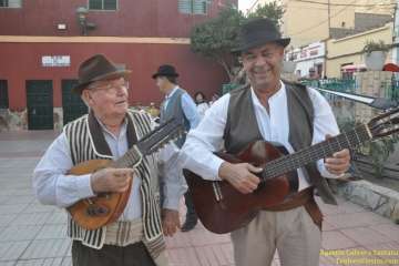 Romería ofrenda a San Venancio en Casas Nuevas (Foto TF)